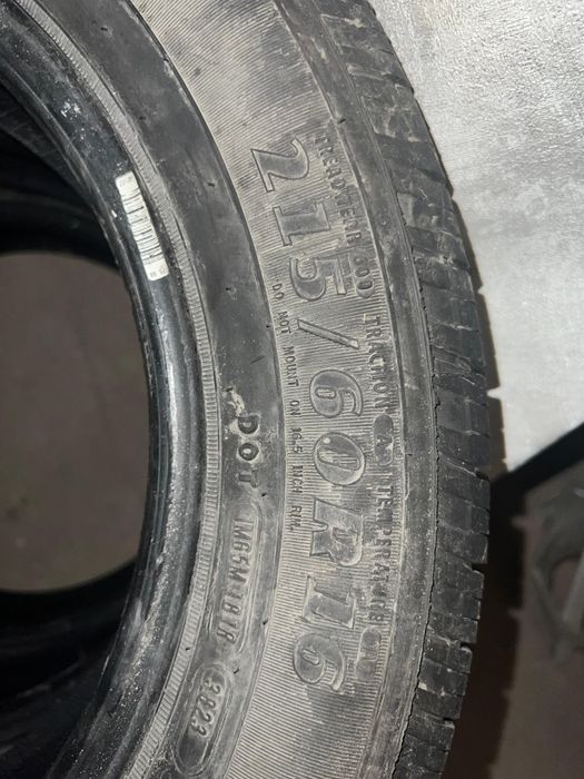 Продам шины 215/60 R 16 БУ