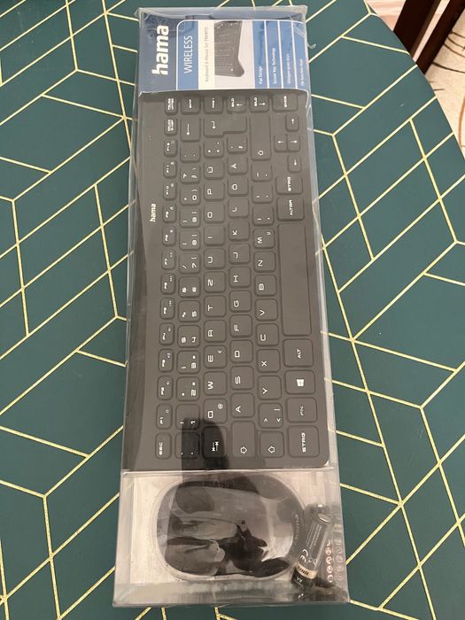 безжична клавиатура и мишка Hama Trento