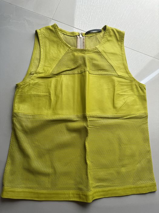 maieu de piele galben