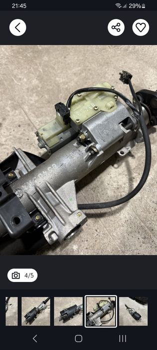 Продам электро руль колонка 124 мерседес