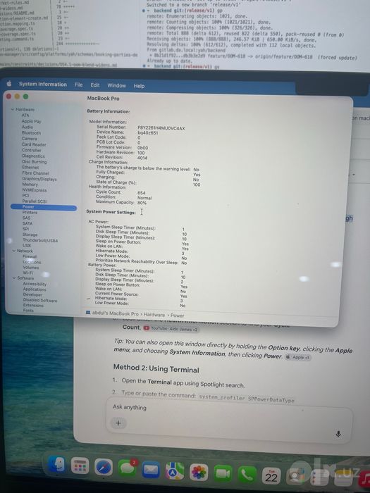 Macbook pro M1 32GB/1TB