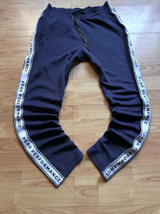 Pantaloni pants joggers sweats tapered Peak Performance navy poliester