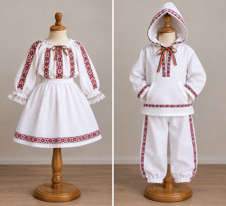 Costum popular modern