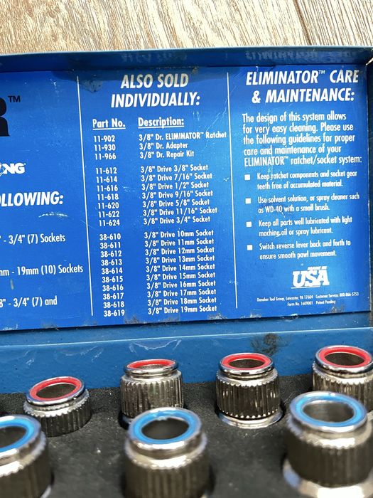 Ключи  made in Usa. Накедные головки