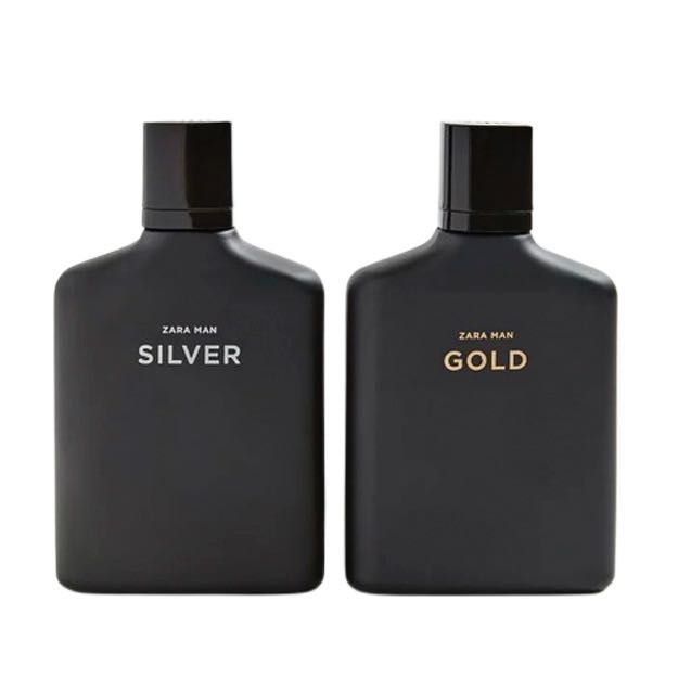 Парфюм ZARA MAN Silver + Gold