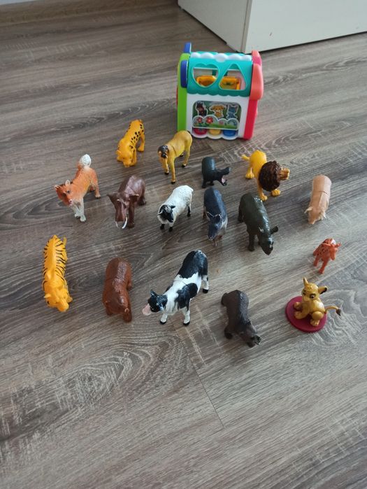 Гумени животни и музикален сортер