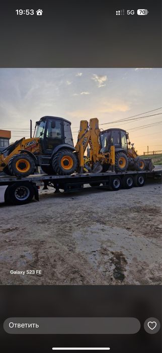 Услуги Экскаватор погрузчик JCB