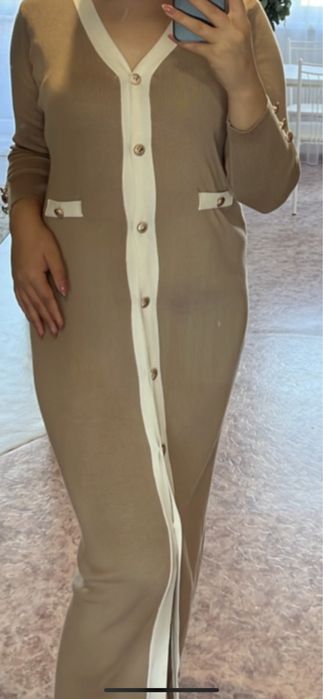 Продом комбинированное платье