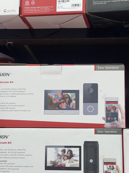 Установка IP KAMERA видеонаблюдения Дамофоны Face ID