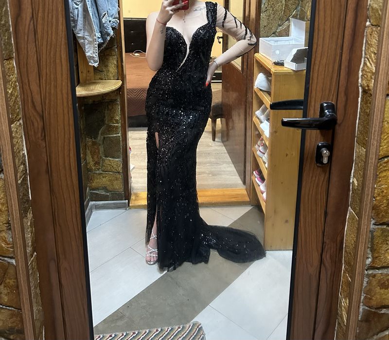 Дълга бална рокля