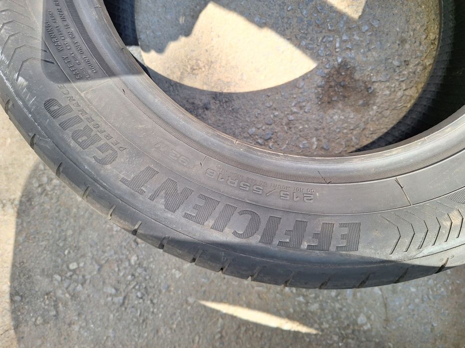 7.84mm! 215 55 16 Goodyear efficientgrip performance