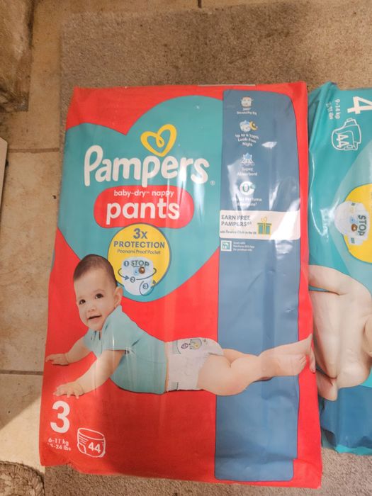 Памперси Pampers 3 и 4