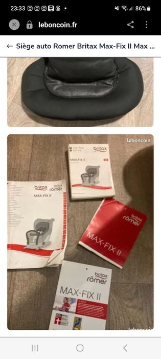 Scaun auto Romer Britax Max-Fix II