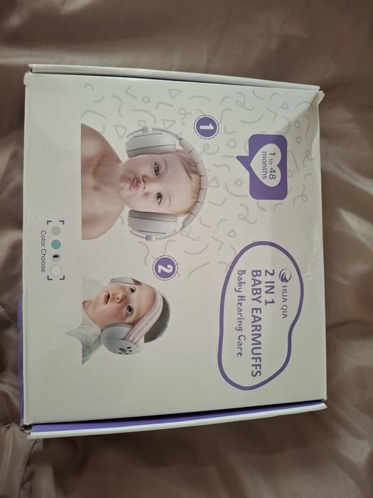 Căști bebe folosite o singură dată