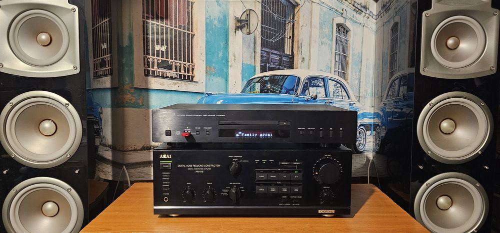 Akai AM 55 statie audio - amplificator