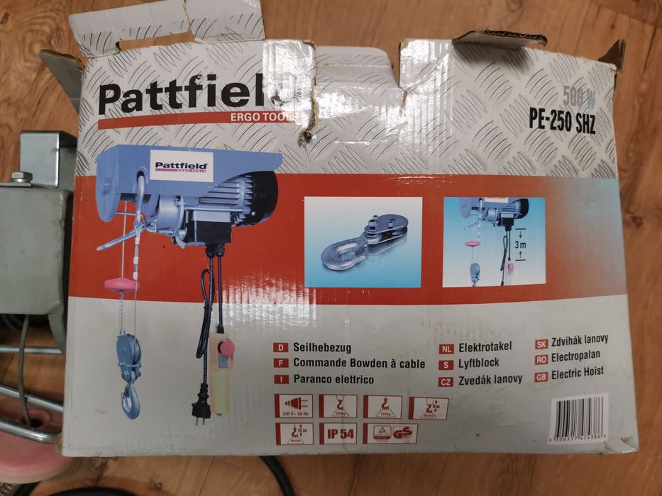 Electropalan Pattfield PE-250SHZ 500W max. 250kg