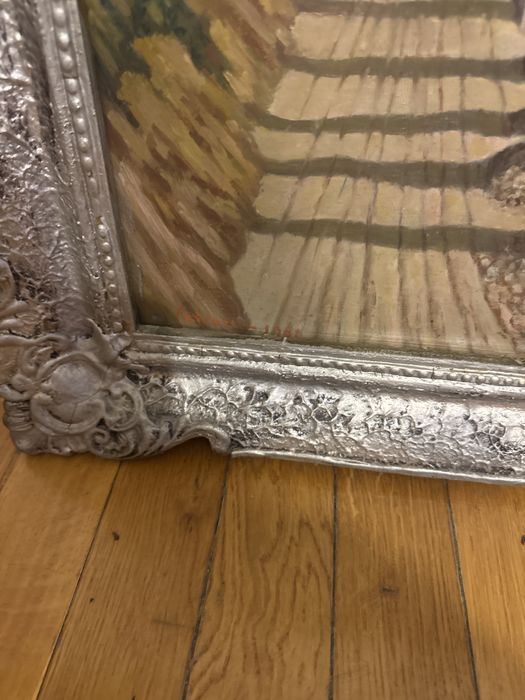 Tablou inramat foarte vechi