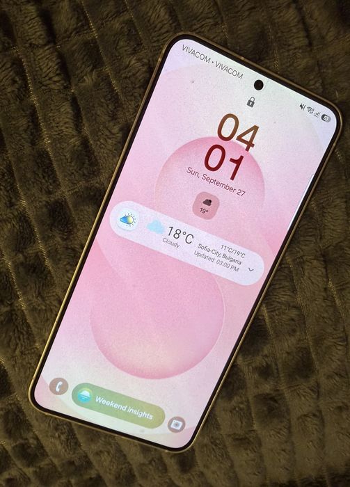 Samsung S25 Rose Gold