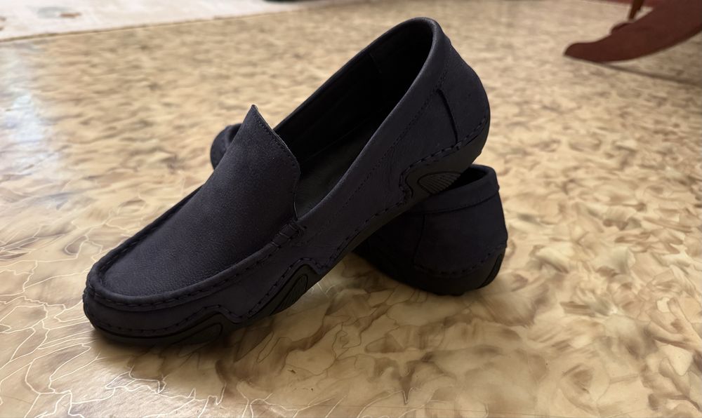 Мокасины, нубук, весна/осень