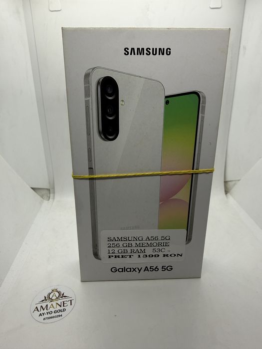Samsung A56 5g 12gb ram 256 gb memorie