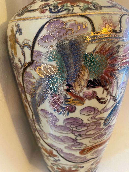 Vaza Vintage Portelan fin China MING 35/20cm handmade nu Rosenthal