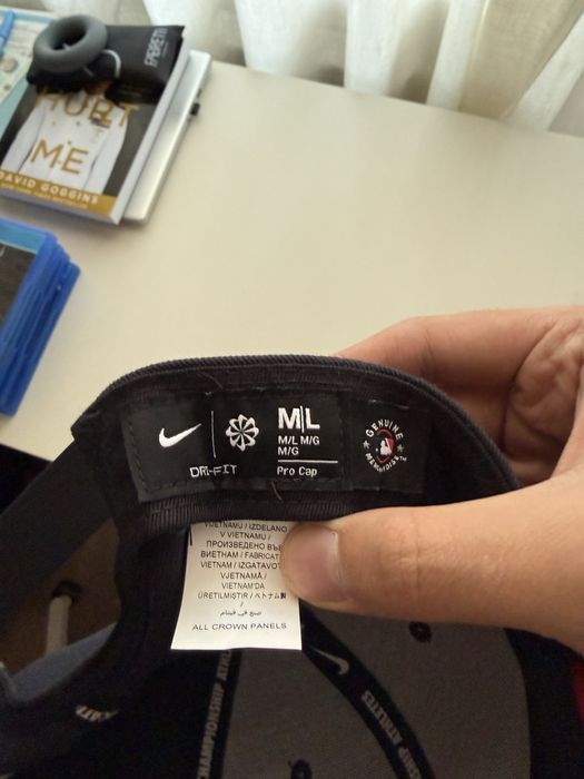 Nike Pro Cap команды Atlanta Braves.