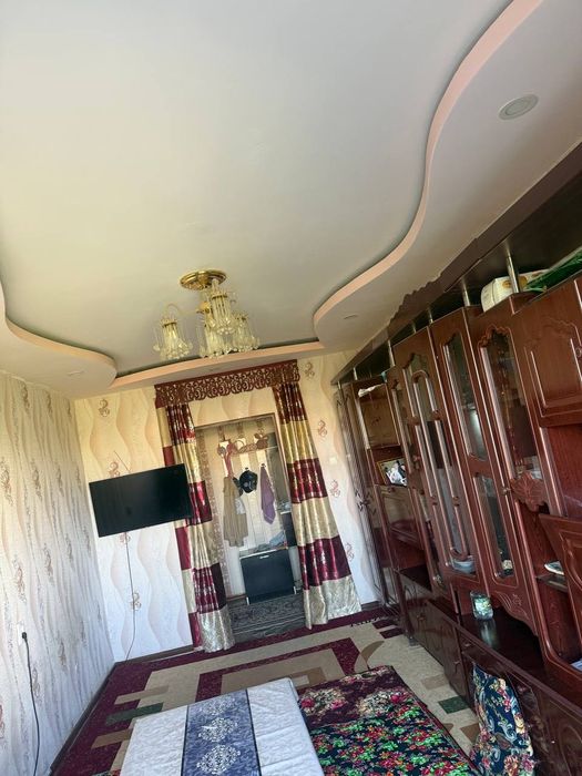 4 хона 5 хона килинган лоджали квартира