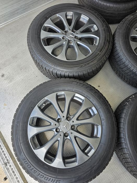 Jante originale Mercedes GLC r18 cu cauciucuri de iarna
