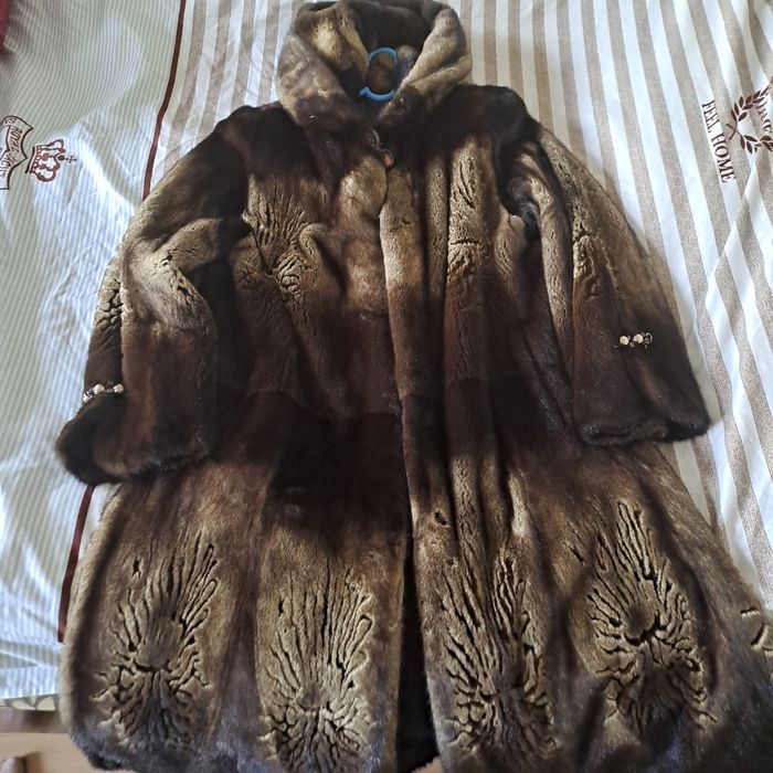 Норковая шуба одевали 3 раза