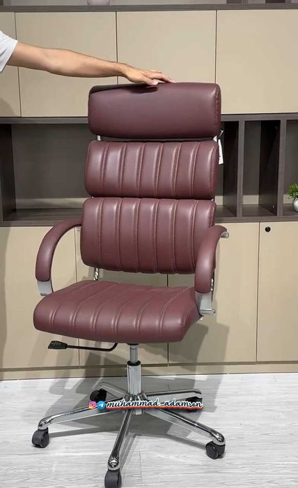 Кресло для офиса L 115 коричневый c бесплатной доставкой, гарантия !