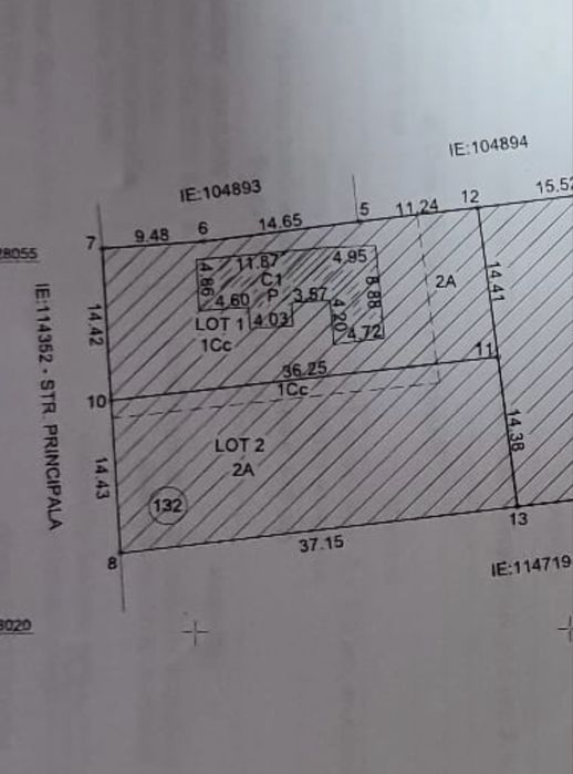Teren intravilan Corbu - Constanta 528 mp
