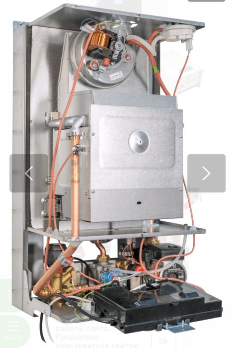 Ремонт газовых котлов, профилактика, замена запчастей, Diagnostika