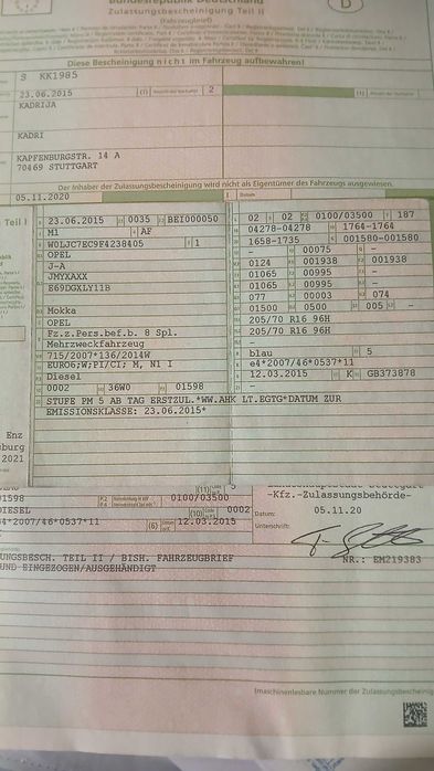 Опел  Мокка/ Opel Mokka