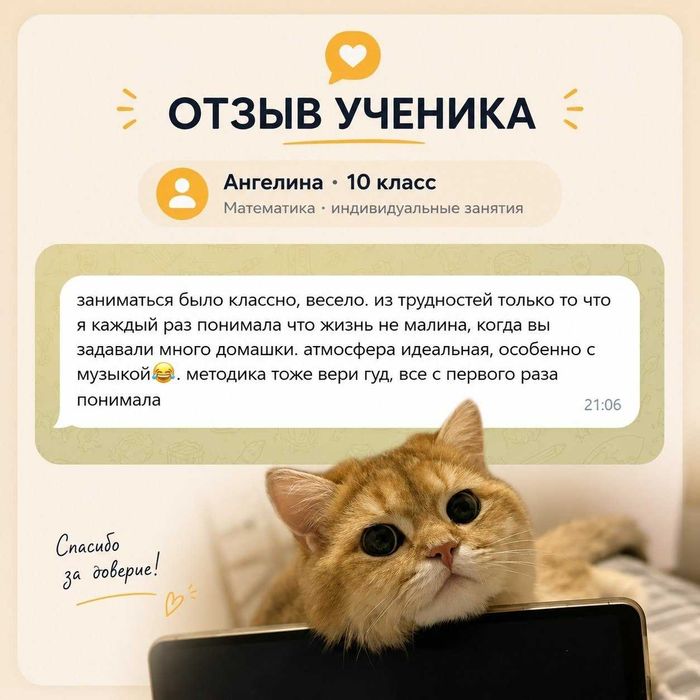 Репетитор по математике и физике / онлайн / индивы и мини-группы