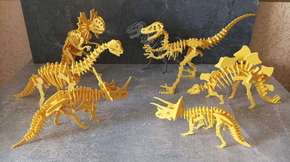 Puzzle 3D Dilophosaurus