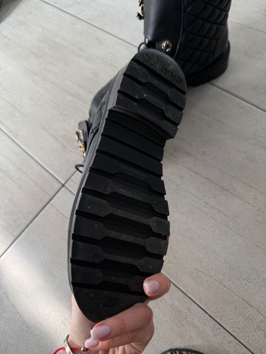 Боти Chanel 38номер ест кожа