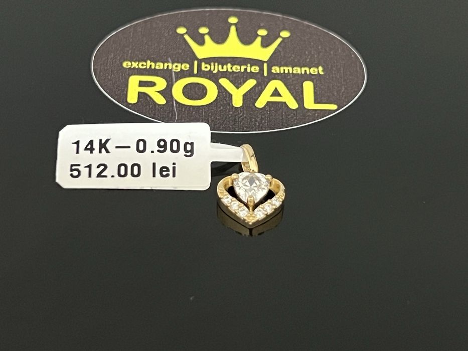 Bijuteria Royal CB : Pandant aur 14k 0,90 grame