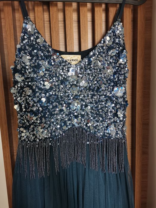 Rochie de seara midi Lace & Beads