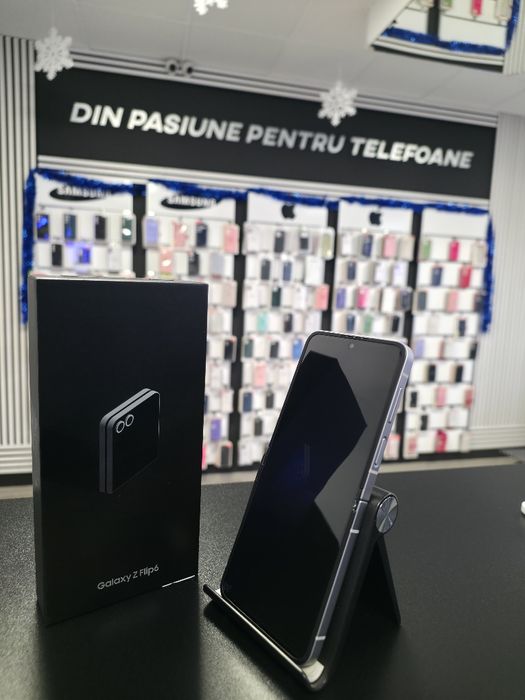 Samsung Z Flip 6 / Shadow Silver / Nou / DeluxGSM