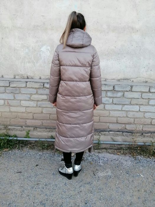 Зимний теплый пуховик