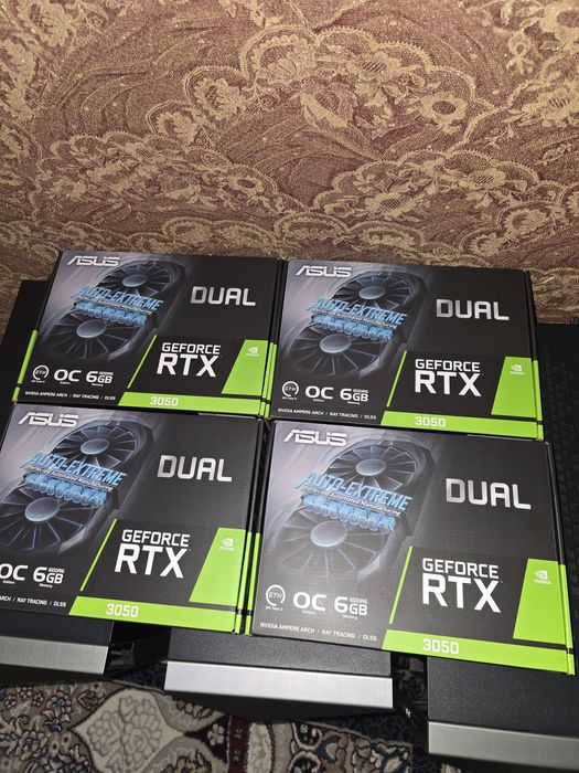 Новый 1шт. Asus RTX 3050 OC 6gb