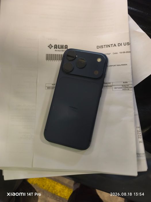 Iphone 17 Pro blue 256