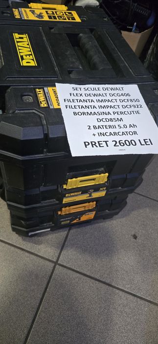 Hope Amanet P6 Set Scule DeWalt