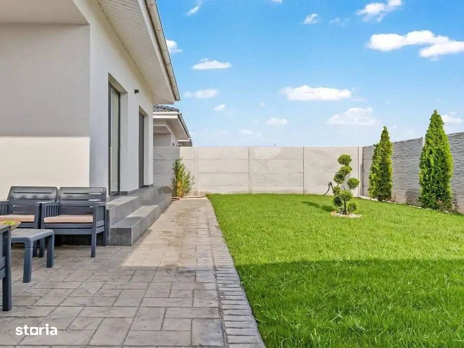 Vila individuala construita!Predare la cheie, finisata 100%! Tunari