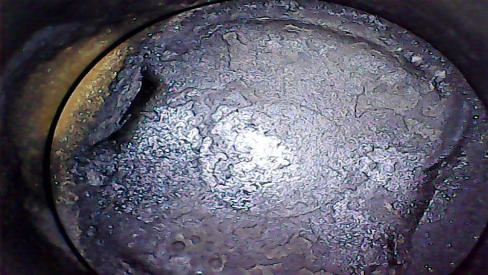 Эндоскоп. Проверка двигателя