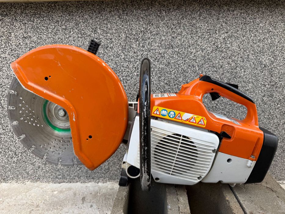 Бензинов фугорез STIHL TS 400 – професионален, здрав, готов за работа