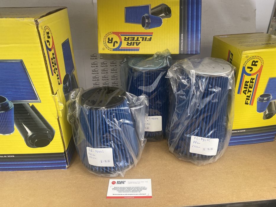 Спортен филтър конус JR вход 76 89 102 мм вис. 150-210мм