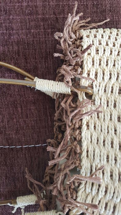 Плетена дамска чанта