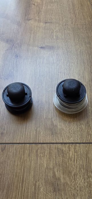 2 capete bobină cu fir pentru trimmer + ruletă / boloboc