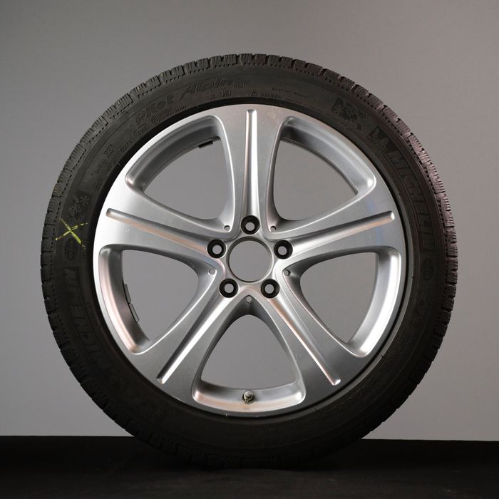 Комплект 4броя Michelin Pilot Alpin 245/45R18 100V DOT2318 Джанти 8Jx18H2 ET43 A2134011400| Гуми и джанти
